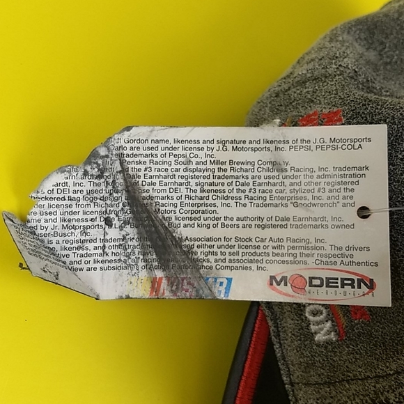 NWT Dale Earnhardt Sr. NASCAR Hase Authentics hat - Picture 13 of 16